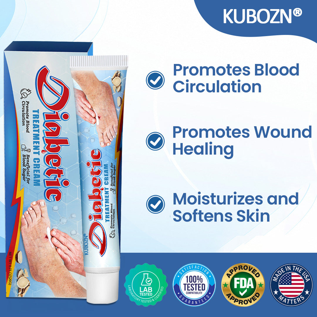 KUBOZN® VitaGluco Diabetes-Behandlungssalbe🌿 Dermatologisch getestet & empfohlen (offer)