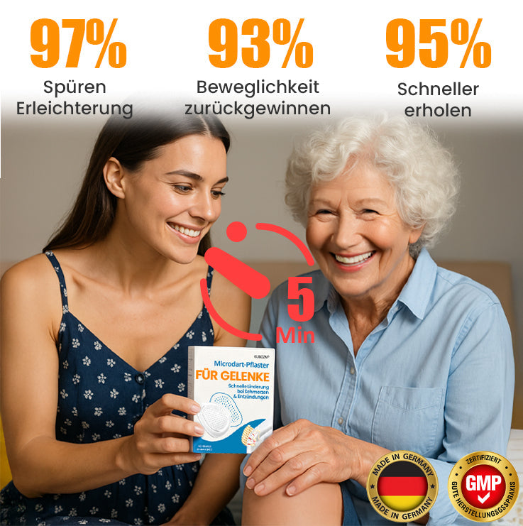 KUBOZN® Gelenk-MicroPatch – Spürbare Linderung bei Gelenkschmerzen in nur 5 Minuten (Offer))
