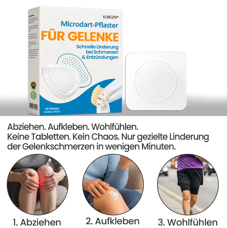 KUBOZN® Gelenk-MicroPatch – Spürbare Linderung bei Gelenkschmerzen in nur 5 Minuten (Offer))